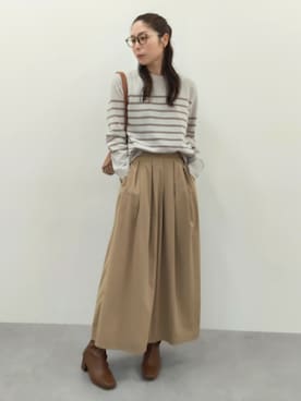 「スタッフ」｜reiさん（レディース・173cm）の秋コーディネート