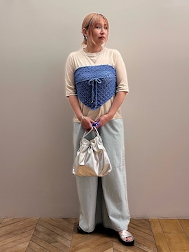 micoさん(レディース・155cm)の春コーディネート
