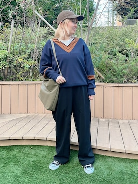 micoさん（レディース・155cm）の秋コーディネート