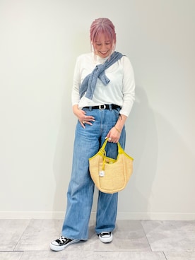 micoさん（レディース・155cm）の春コーディネート