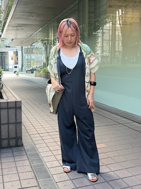 「アイテム（アクセサリー）」を使った、micoさん（レディース・155cm）の夏コーディネート