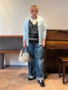 micoさん（レディース・155cm）の春コーディネート