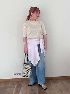 micoさん（レディース・155cm）の春コーディネート