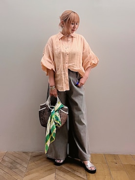 micoさん(レディース・155cm)の春コーディネート