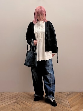 micoさん（レディース・155cm）の冬コーディネート