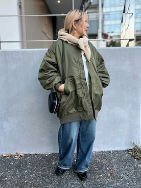 micoさん（レディース・155cm）の冬コーディネート