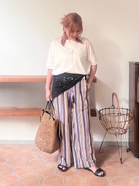 micoさん（レディース・155cm）の夏コーディネート