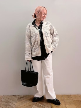 「collex（コレックス）のアイテム」を使った、micoさん（レディース・155cm）の秋コーディネート