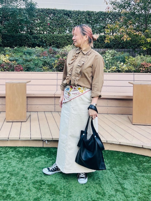 フロントフリルシャツ（シャツ/ブラウス）｜collex（コレックス）の