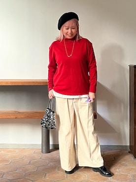 micoさん（レディース・155cm）の冬コーディネート