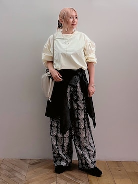 「collex（コレックス）のアイテム」を使った、micoさん（レディース・155cm）の秋コーディネート