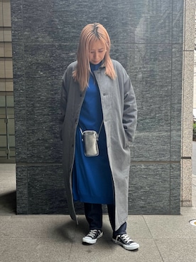 「Yarmo（ヤーモ）のアイテム」を使った、micoさん（レディース・155cm）の冬コーディネート