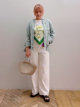 micoさん(レディース・155cm)の春コーディネート