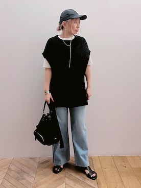 micoさん(レディース・155cm)の春コーディネート