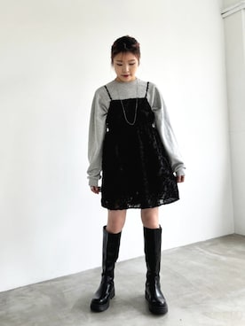 yukariさん（レディース・159cm）の春コーディネート