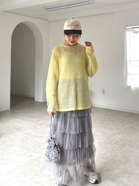 yukariさん（レディース・159cm）の夏コーディネート