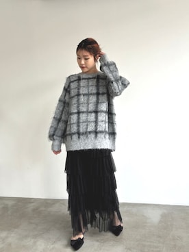 yukariさん（レディース・159cm）の冬コーディネート