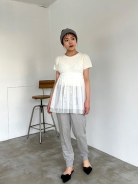 yukariさん（レディース・159cm）の春コーディネート