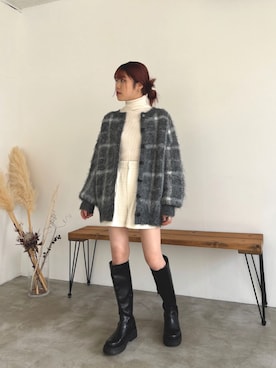 yukariさん(レディース・159cm)の冬コーディネート