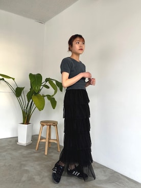 yukariさん（レディース・159cm）の春コーディネート