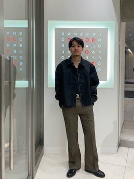 「SENSE OF PLACE by URBAN RESEARCH（センスオブプレイスバイアーバンリサーチ）のアイテム（ジャケット/アウター）」を使った、kimura1114さん（メンズ・168cm）の冬コーディネート