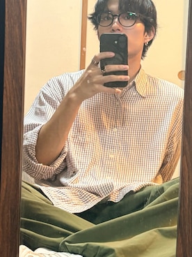 「Wrangler（ラングラー）のアイテム」を使った、rathyllさん（メンズ・173cm）の秋コーディネート