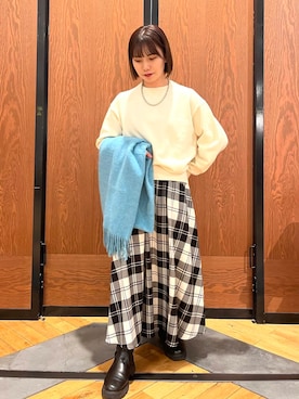 YURIEさん(レディース・155cm)の冬コーディネート