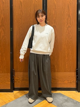 「URBAN RESEARCH DOORS（アーバンリサーチドアーズ）のアイテム（シューズ）」を使った、YURIEさん（レディース・155cm）の秋コーディネート
