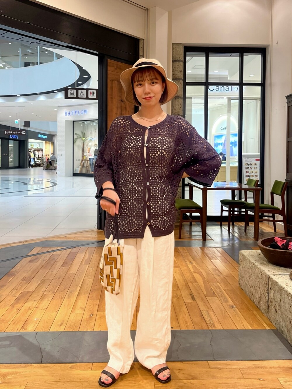オープンワーク2WAYニットを使った人気ファッションコーディネート - WEAR