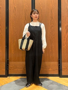 「かぐれ（カグレ）のアイテム」を使った、YURIEさん（レディース・155cm）の春コーディネート