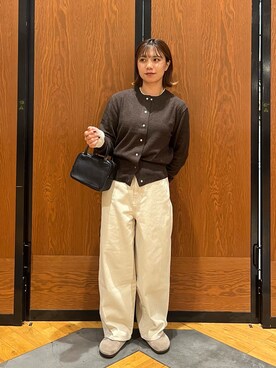 「季節の変わり目羽織コーデ」｜YURIEさん（レディース・155cm）の秋コーディネート