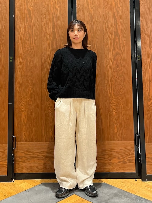 セール】ボタニルプライム裏起毛タックパンツ（その他パンツ）｜EKAL