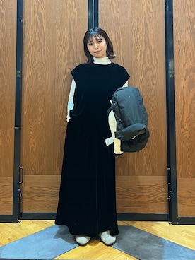 「アイテム（その他トップス）」を使った、YURIEさん（レディース・155cm）の冬コーディネート