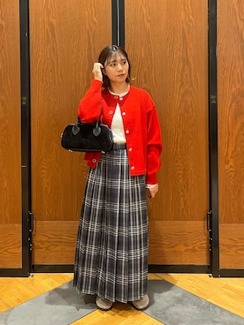 「季節の変わり目羽織コーデ」｜YURIEさん（レディース・155cm）の秋コーディネート