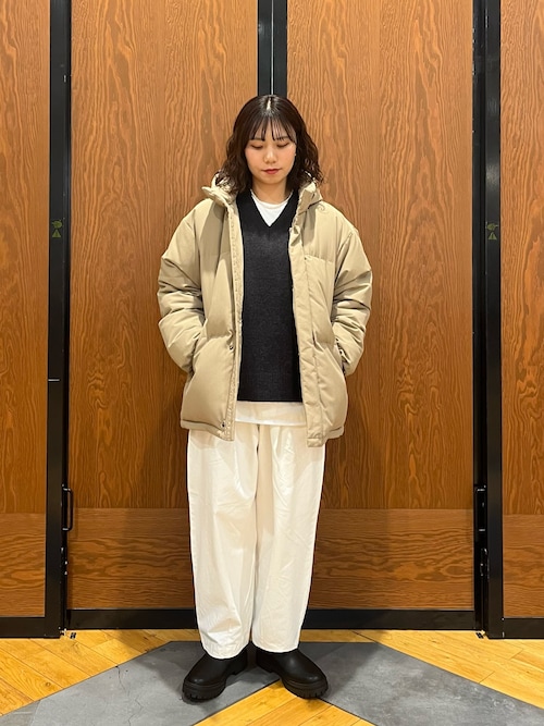 セール】ミドルダウンジャケット｜冬服/防寒/撥水/2WAY/軽量/通勤服