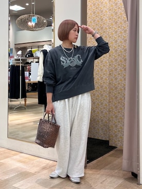 「Green　Parks（グリーンパークス）のアイテム」を使った、Green Parks officialさん（レディース・158cm）の秋コーディネート