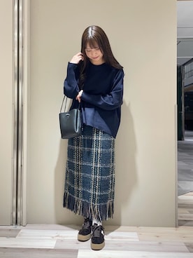 「Green　Parks（グリーンパークス）のアイテム」を使った、Green Parks officialさん（レディース・160cm）の秋コーディネート