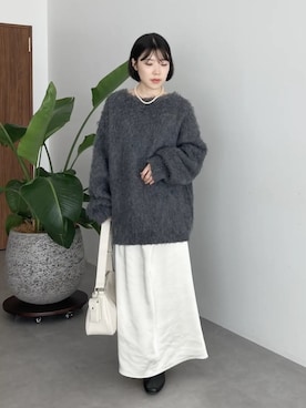 「Green　Parks（グリーンパークス）のアイテム」を使った、Green Parks officialさん（レディース・154cm）の秋コーディネート