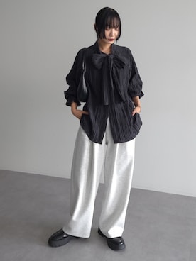 「ブラウスコーデ」｜Green Parks officialさん（レディース・159cm）の秋コーディネート