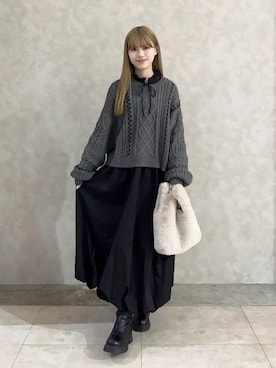 Green Parks officialさん（レディース・165cm）の冬コーディネート