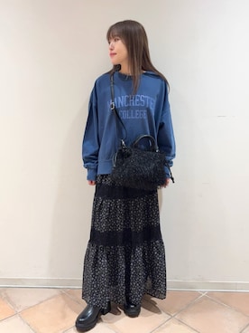 「Green　Parks（グリーンパークス）のアイテム」を使った、Green Parks officialさん（レディース・154cm）の秋コーディネート