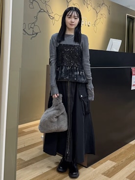 「Green　Parks（グリーンパークス）のアイテム」を使った、Green Parks officialさん（レディース・161cm）の秋コーディネート