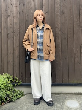 「Green　Parks（グリーンパークス）のアイテム」を使った、Green Parks officialさん（レディース・168cm）の秋コーディネート