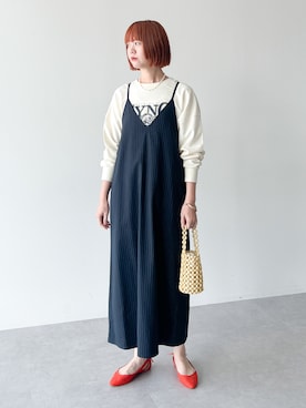 「Green　Parks（グリーンパークス）のアイテム」を使った、Green Parks officialさん（レディース・170cm）の秋コーディネート