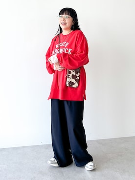 「アイテム（チュニック）」を使った、Green Parks officialさん（レディース・155cm）の秋コーディネート