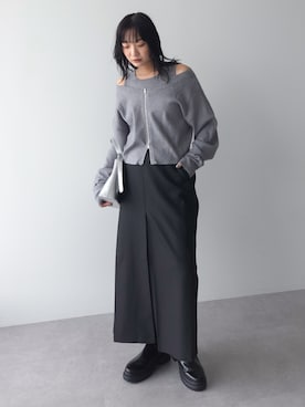 「Green　Parks（グリーンパークス）のアイテム」を使った、Green Parks officialさん（レディース・159cm）の秋コーディネート