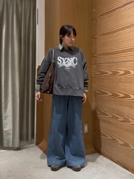 「Green　Parks（グリーンパークス）のアイテム」を使った、Green Parks officialさん（レディース・153cm）の秋コーディネート