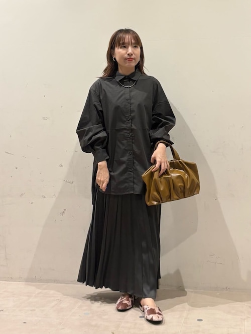 セール】サテン変形プリーツスカート（スカート）｜Green Parks