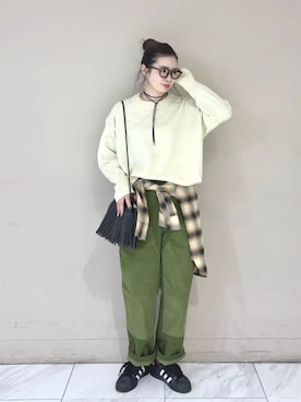 Green Parks officialさん（レディース・161cm）の秋コーディネート