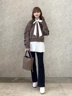 Green Parks officialさん（レディース・165cm）の冬コーディネート